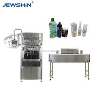 Machine d'étiquetage automatique des manchons avec tunnel de rétraction à la vapeur pour la production d'emballages de boissons et d'aliments en bouteilles PET