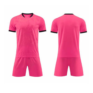 Hochwertige Fabrik Großhandel Custom Football Uniform Atmungsaktive Shorts Set für das Training Blank Teams Name - Product Image 5