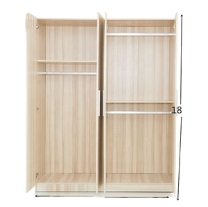 Wholesale <strong>Cheapest</strong> Hot <strong>Saling</strong> High End Bedroom French Strong Simple Wall Wood <strong>Wardrobe</strong> Designs - Product Image 2