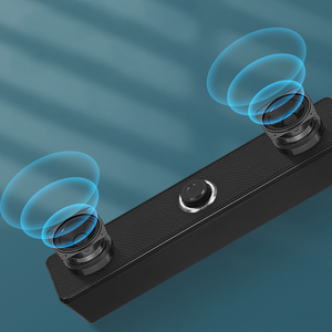 Thời Trang Mới Mini USB + AUX Không Thấm Nước Stereo Gamer Máy Tính Để Bàn PC Loa Máy Tính Với Đèn LED Chiếu Sáng Gối Loa - Product Image 5