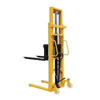 Gerbeur manuel 1000-2000 KG avec pompe hydraulique Diamètre 31,5 mm/35 mm/40 mm Certifié CE ISO Utilisation sur terrain accidenté