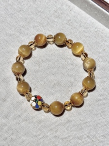 UM Jewelry Copper Fashionable and Delicate <b>Beaded</b> <b>Bracelet</b> For Unisex Daily Wear and Gift - Product Image 3