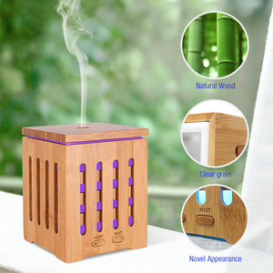 Difusor <span class=keywords><strong>de</strong></span> aceite esencial <span class=keywords><strong>de</strong></span> bambú Premium <span class=keywords><strong>de</strong></span> 200ml, vaporizador <span class=keywords><strong>de</strong></span> aceite fragante <span class=keywords><strong>de</strong></span> aromaterapia y interruptor <span class=keywords><strong>de</strong></span> seguridad <span class=keywords><strong>de</strong></span> apagado automático, 7 LED - Product Image 3
