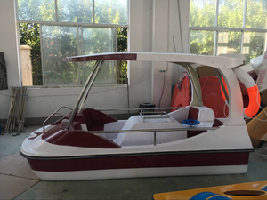 Bateau à pédales en fibre de verre <span class=keywords><strong>pas</strong></span> <span class=keywords><strong>cher</strong></span> à louer pour la vente - Product Image 3