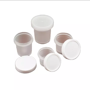Hot Empty 100ml 200ml Transparent Frosted Ice Cream <strong>Container</strong> Plastic Cup With Lid - Product Image 3