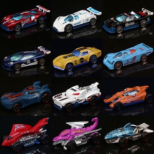 Modèle de voiture de sport en alliage moulé sous pression à l'échelle 1:64, jouet de piste à commande manuelle pour enfants avec roues mobiles, unisexe - Product Image 1