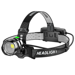Linterna frontal LED P50 de 5W recargable con zoom para camping, pesca y trabajo. - Product Image 5