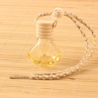 Diffuseur de parfum pour voiture rose, bouteilles vides suspendues, aromathérapie, rechargeable, diffuseur d'huile, flacon de parfum, pendentif pour véhicule