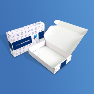 Baixo Moq misturado cor reciclável papel ondulado presente embalagem Mailing caixas de transporte para pequenas empresas - Product Image 6