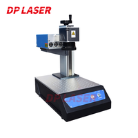 Mesin Penanda Laser UV Mini Portabel 3W 5W 10W untuk Logam