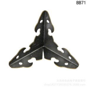 <b>Corner</b> <b>Protector</b> 23mm Antique Brass For Wooden Box Decorations Durable New Chinese Style BB71 78 - Product Image 3