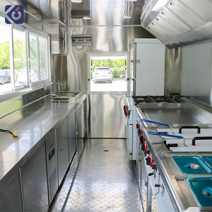 Remolque de Comida Móvil CAMPTRL, Carrito de Café, Food Truck Totalmente Equipado, Restaurante, Heladería, Pizzería - Product Image 2