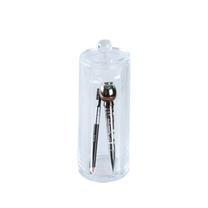Choix amusant rotatif acrylique maquillage boîte de rangement Rectangle <span class=keywords><strong>coton</strong></span>-<span class=keywords><strong>tige</strong></span> conteneur de stockage en plastique nécessités quotidiennes organisateur - Product Image 2