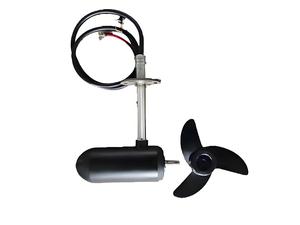 Moteur de pêche à la traîne sans balai 2.5HP DC pour piscine à débordement Moteurs <span class=keywords><strong>hors</strong></span>-bord électriques en acier inoxydable anti-corrosion Nouveau - Product Image 2