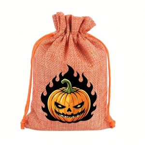 Nouveauté 2026 Sac en toile de jute 15x20cm pour cadeaux, bonbons, décoration de fêtes et festivals, jouets et chocolats, vente en gros - Product Image 3