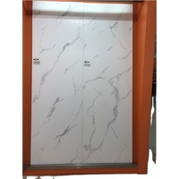 Boîte d'échantillons de 66 couleurs, grandes dalles à motifs de particules solides 3660x760x12mm, plaque de surface solide en acrylique pur modifié