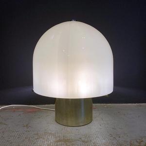 Minimalist Mushroom Table <b>Lamp</b> <b>Led</b> <b>Light</b> E27 Bulb Base Switch Control Nordic Style Home Decor Bedroom Study Ambient Lighting - Product Image 1