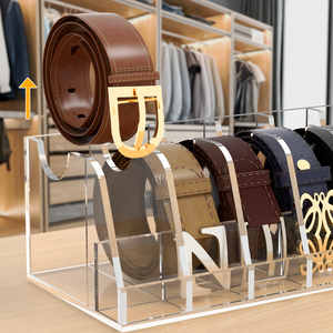 <span class=keywords><strong>3</strong></span> 7 lưới Acrylic vành đai hiển thị lưu trữ tổ chức hộp cho tủ quần áo và ngăn kéo - Product Image 6