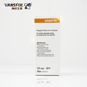 Tiras de Teste de Urina para Diagnóstico Clínico com 4 Parâmetros: Glicose, pH, Densidade Específica e Proteína - Product Image 5