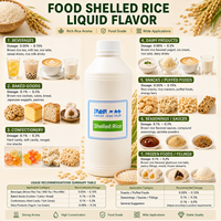 Arôme liquide de riz décortiqué Taima, thermorésistant, hydrosoluble pour boissons et pâtisseries