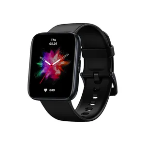 내장 GPS Smartwatch AMOLED 디스플레이 건강 관리 5 ATM 방수 1.78 인치 혈액 산소 추적 Zeblaze 넘어 2