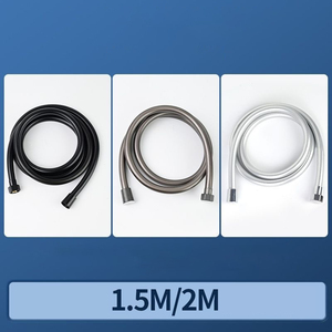 Tubo Flessibile per Doccia in PVC Cromato, Vendita Diretta all'Ingrosso, Tubo per Soffione Doccia - Product Image 2