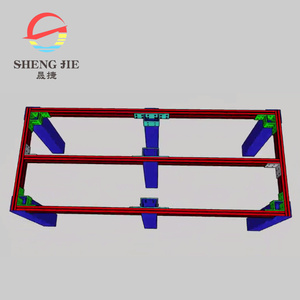 Connecteur rectangulaire de profil en aluminium adapté aux besoins du client 15x15 enfoncé pour l'<span class=keywords><strong>axe</strong></span> 45mm - Product Image 3