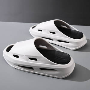 Chanclas para Hombre que Aumentan la Estatura, Blancas, Transpirables, Antideslizantes, Sandalias de Playa - Product Image 1