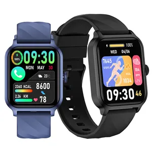 Smartwatch LW86S Smartwatch com botão magnético de tela grande 2.1" pulseira fitness BT Call esportiva, relógio inteligente de 2024 anos, recém-atualizado