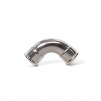 Raccord coudé Yijia 316L en acier inoxydable, norme européenne, à sertissage simple, type M, pour tuyau femelle à diamètre égal