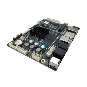 S6665 Papan Kontrol Industri Mesin Penjual Otomatis Rk3566 Rk3568 Arm 4K Lvds Display Android 11 Linux Motherboard