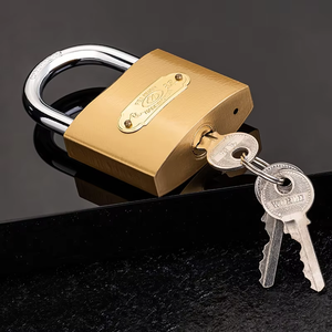 FEIHUAN Factory Icheap y Candados Seguridad 32MM Candado de hierro pintado de latón amarillo de alta calidad - Product Image 5