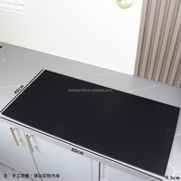 Tapis de table en silicone de qualité alimentaire extra large pour cuisine, 32 pouces, pour café et accessoires de cuisine
