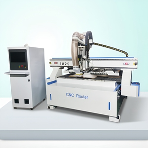 Máquina Router ATC 1825 con Syntec, 3 Ejes, Motor de 9KW, Engranaje NC, para Muebles, Puertas de Gabinete, Carpintería, con 12 Herramientas y Cambiador Automático de Herramientas Lineal - Product Image 1