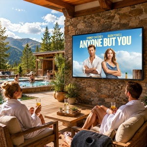 Televisor LED 4K para Exteriores, IP66, Resistente a Altas Temperaturas, Televisión Inteligente de 2000 Nits, Legible Bajo la Luz Solar, Ideal para Piscinas, Aguas Termales y Resorts - Product Image 1