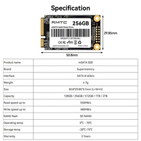 Discos Duros Comerciales SSD MSATA de 1 TB con Plazo de Entrega Corto para Mini PC e Impresoras Comerciales de Gama Media y Alta