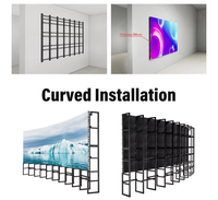 Écran LED COB haute résolution personnalisé 8K HDR10+ Petit pas de pixel P0.78/P0.93/1.2/1.56mm Mur vidéo Publicité intérieure 600CD