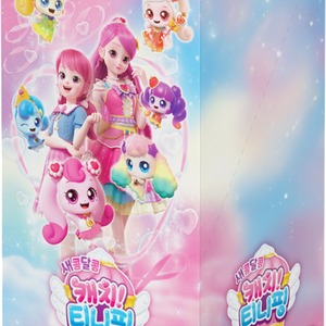 Korean Collection Card Catch! Teenieping Trading Cards <b>Kids</b> Character Collectibles Kawaii Animation Format Wholesale - Product Image 1