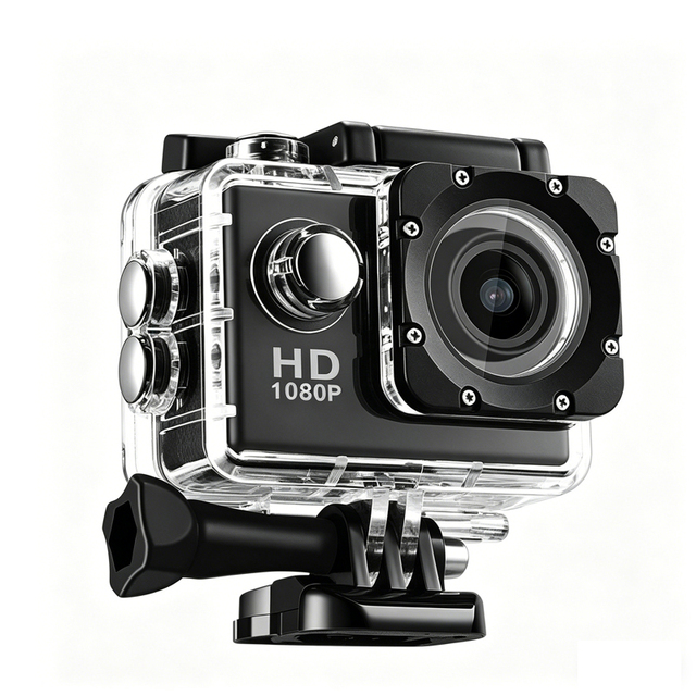 SY198 Hot Selling 4K HD 1080p Wifi Action Camera Underwater With Acrylic Box Vlog Action Camera Action & Sport Camera