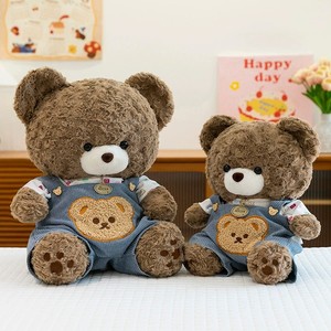 New Design Kawaii <strong>Teddy</strong> <strong>Bear</strong> with Cute Dress Brown <strong>White</strong> <strong>Bear</strong> High Quality Joint Removable <strong>Bear</strong> Plush Toy for Christmas Gifts - Product Image 5