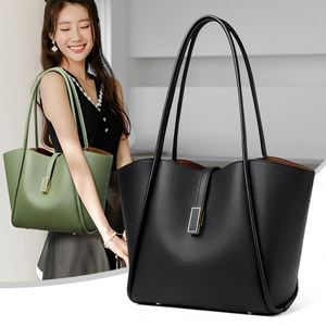 Bolso de Mano de Material PU para Mujer, Modelo 2025, de Lujo. Se Puede Usar en el Hombro o la Espalda. Adecuado para uso diario.2078 - Product Image 1
