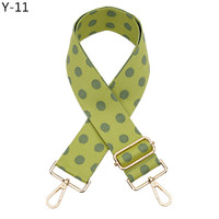 Nouveau design Bandoulière large à pois Sangles de sac réglables Accessoire de sacs à bandoulière de mode