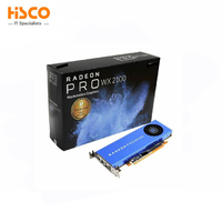 WX2100 pour AMD Radeon Pro WX 2100 2GB GDDR5 64bit 14nm FinFET 35W cartes graphiques à fente unique carte vidéo GPU carte de jeu