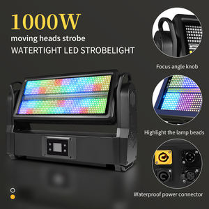 1000w के नेतृत्व वाली हिटिंग हेड स्ट्रोब लाइट वाटरप्रूफ ip65 dmx512 संगीत कार्यक्रमों के नेतृत्व में स्ट्रोब प्रकाश - Product Image 6