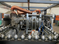 Machine de fabrication de bouteilles d'huile de cuisson en plastique à prix compétitif, ligne de production d'eau en bouteille PET/PC