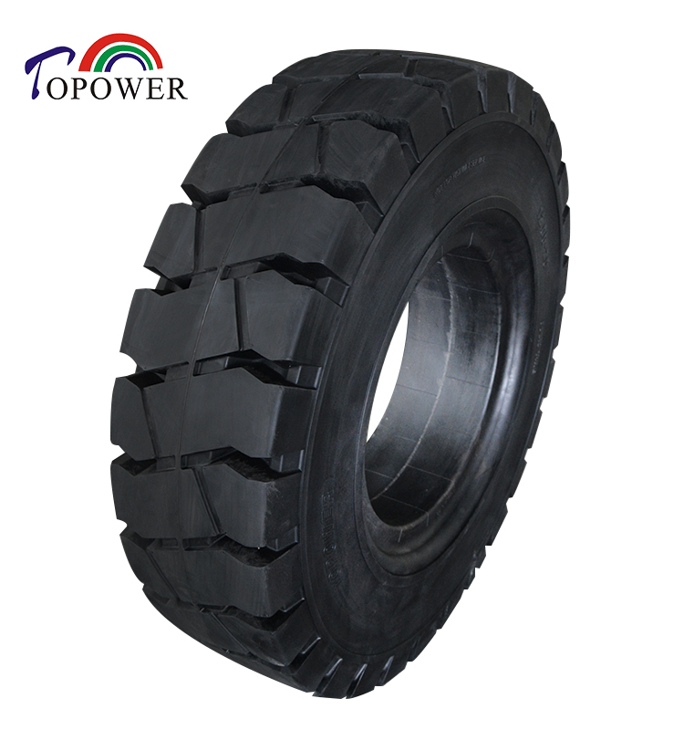 Chinese Solid Tire Brand  12.00-20 Solid Tires Used for Forklift Spare Parts
