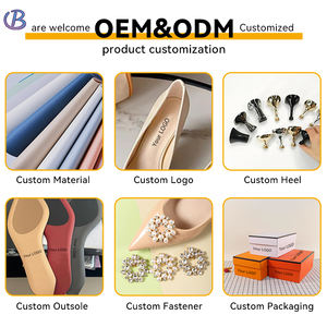 מותאם אישית נשים רב פרוותי חם קטיפה מגפי שלג ארוך עקבים גבוהים פזרקור פרווה ברך מגפיים גבוהים נעלי שמלה חורף - Product Image 5