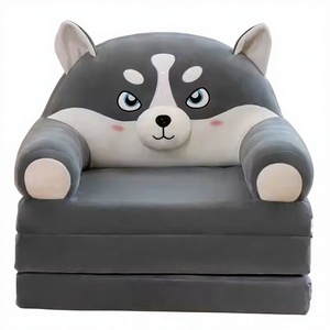 Un Lindo Sofá de Peluche con Diseño de Dibujos Animados, Relleno de Algodón PP, Hecho de Material de Poliéster Suave, Plegable y Desplegable, para Mayores de 14 Años (31-50 cm) - Product Image 6