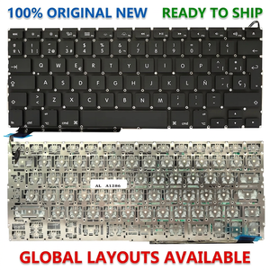 <span class=keywords><strong>Clavier</strong></span> multilingue pour <span class=keywords><strong>MacBook</strong></span> Pro <span class=keywords><strong>Air</strong></span>, disposition US, UK, espagnole, russe, française, modèles A1278, A1466, A1502, A1398, A1425, A1465, neuf - Product Image 1