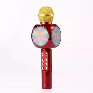 K18-altavoz portátil de alta fidelidad Ktv para niños, micrófono inalámbrico para Karaoke mágico para cantar